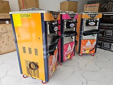 Dondurma aparatı Goshen 3 rəngli Yumşaq Dondurma Maşını ✅️ Stolüstü — 2