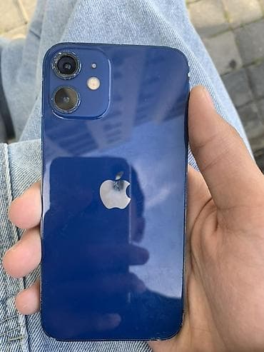 iphone s: IPhone 12 mini, 128 GB, Mavi, Face ID — 1
