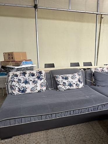 dekorativ masa: Künc divan, Divan, Bazasız, Açılmayan — 2