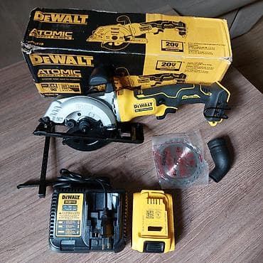 Ручные электроинструменты: Dewalt DCS571 original, akumulyator 5A, dəst yenidir — 1