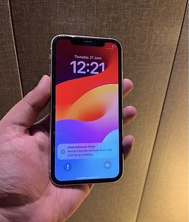 IPhone 11, 128 GB, Ağ, Zəmanət, Simsiz şarj, Face ID — 7