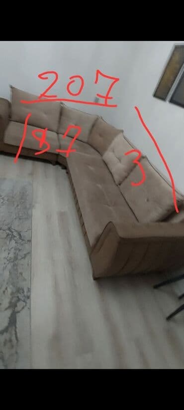 metbex kunc divanları: Künc divan, Bazasız, Parça — 3