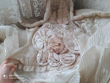 pon pon yumurtası: Yataq üçün Qaşlı rəng - Bej Yataq örtüyü — 3