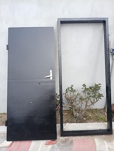 ucuz demir qapi: Metall qapı və qutu (karkas) komplekti - Material: qalın metaldan — 2