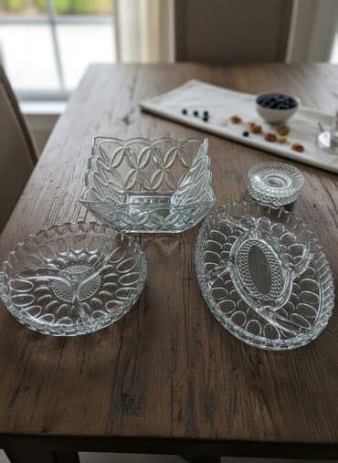 leblebi qablari: Nahar dəsti, Şüşə — 1