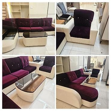 Divan və masa dəstləri: Künc divan, Açılmayan — 1