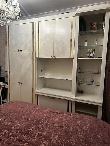 balıq suvenir: Ağ rəngli qonaq otağı/divar mebeli - Material: MDF/Laminat əsaslı — 2