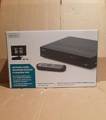 NVR Digitus 4 ch. 1 mp 720p. No Poe ! No HDD ! #nvr lalafo.az -da NVR Digitus 4 ch. 1 mp 720p. No Poe ! No HDD ! #nvr