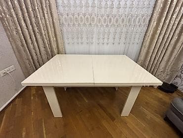 Гостиный стол, Новый, Раскладной, MDF, Прямоугольный стол — 5
