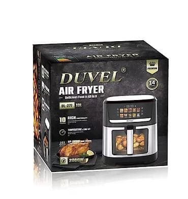 reqemsal kamera: DUVEL Air Fryer DL-277 – 10L hava fritözü - Tutum: 10 litr – bütöv — 1