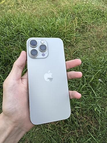 j 3 pro: IPhone 16 Pro Max, 256 GB, Gümüşü, Face ID — 1