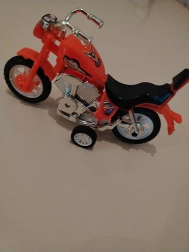oyuncağ: Oyuncaq motosiklet - Model: mini chopper üslubunda - Rəng: narıncı — 1