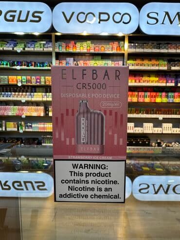 elf bar satışı: Elfbar CR5000 5% Dad çeşidləri: 1.Kivi Marakuya Quava 2.Qaragilə Moruq — 7