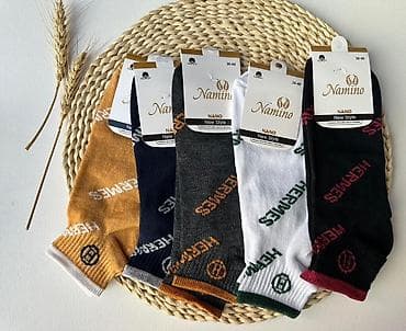 corab toxuma: Müxtəlif brendlərin qısa qadin və kişi corabları – gündəlik istifadə — 6