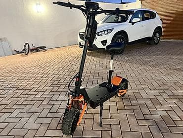 surron bike: Elektrik skuter – güclü ofroad model - İki amortizatorlu asqı — 2