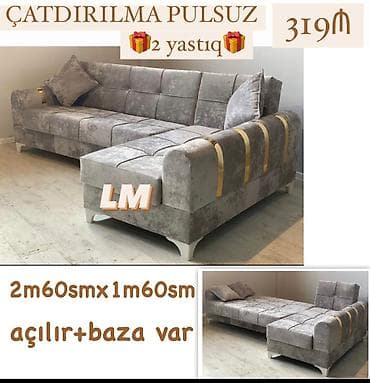 mor rəng: Divan açılan bazalı Yep yeni 319 azn rəng seçimi var çatdırılma var — 1