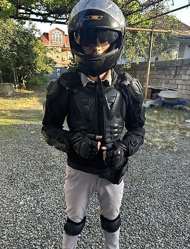 electro moto: Scorpion integral motosiklet dəbilqəsi – ağ rəng XL - Brend/model — 3