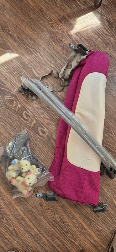 манеж люлька: Манеж-кровать Cool Baby в ярком красном цвете - отличный выбор для — 15