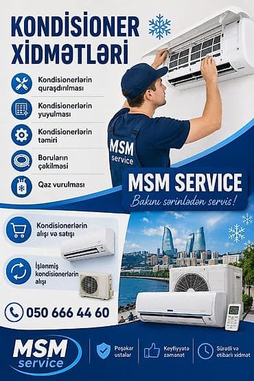 elektrik usda: Kondisaner iwleri.split,kanal tipli,wkaf tipli,kaset tipli.temiri qaz — 1