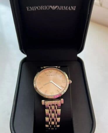 qadın saat: Qol saatı, Emporio Armani, rəng - Qızılı — 2