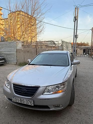 hundai terracan: Hyundai Sonata sedan - Kuzov rəngi: gümüşü - Geniş və rahat salon — 1