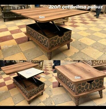 işlənmiş stol: Jurnal masası, İşlənmiş, Transformer — 2