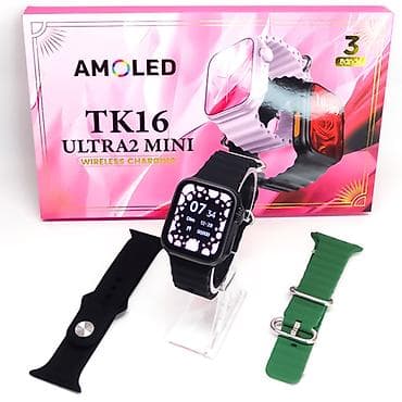 Kateqoriya: Smart saatlar Brend: Amoled Model: TK16 Ultra 2 Mini — 1