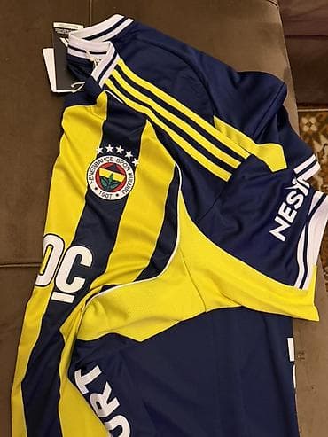 Şalvarlar: Futbolka, Adidas, L, rəng - Göy — 2