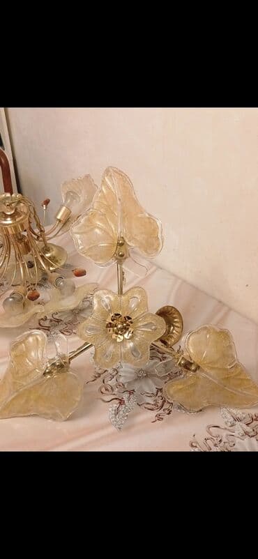 çilçıraqlar: Çılçıraq, 3 lampa, Şüşə — 1