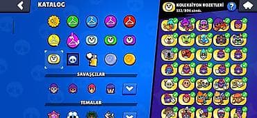 brawl stars 2: Məhsul: Brawl Stars oyun hesabı – yüksək səviyyəli döyüşçülər və nadir — 6