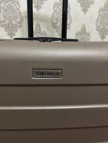 Книги и журналы: Gino Rossi sərt korpuslu çamadan - Rəng: qəhvəyi/bronza - Material — 5