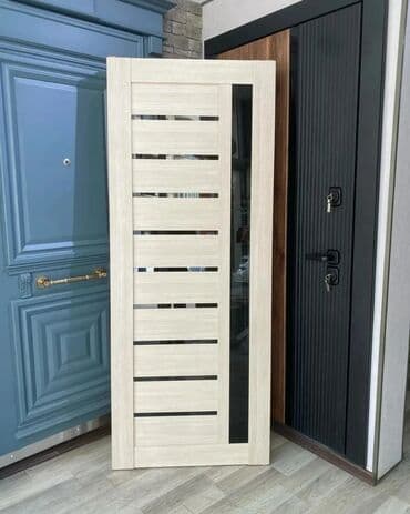 qapı qlazoku: Qonaq otağı üçün Yeni Otaq qapısı 90x205 sm Naliçnik ilə, Zəmanətli, Ödənişli quraşdırma, Pulsuz çatdırılma — 14