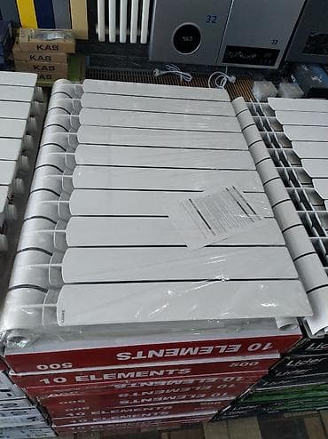 Seksiyalı Radiator Alüminium, Zəmanətsiz, Kredit yoxdur