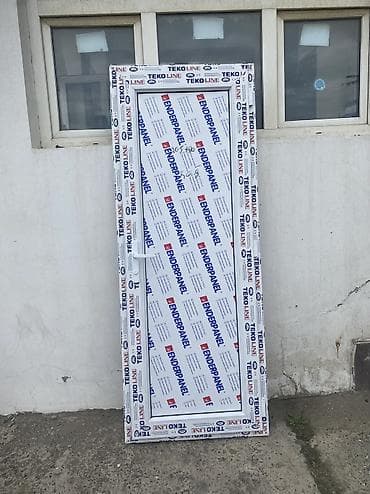 ucuz samavarlar: Hamam üçün Yeni Plastik qapı 80x205 sm Üzlük ilə, Zəmanətli, Ödənişli quraşdırma, Ünvandan götürmə, Ödənişli çatdırılma — 8