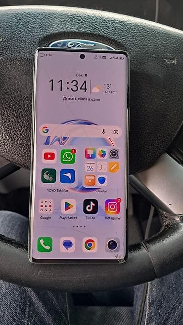 Honor Magic 5 Lite, rəng - Boz, Qırıq