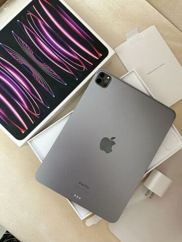 ipad klaviatura: Apple iPad 11 Pro M2. iki aydır alınıb inə ucu qədərdə cızıq yoxdur — 1