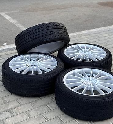 teker 195 65 15: R17 Lider disk təkər komplekti satılır udari svrkasi eyrlik cat yoxdur — 1