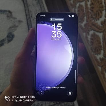 Samsung Galaxy S23 FE, 128 GB, rəng - Bənövşəyi, Face ID