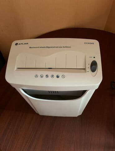 irsad planset: Atlas parçalayici (şreder) Ideal vaziyyatde. Ev va ofis üçün. Tez va — 3