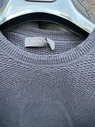 Sviter, Massimo Dutti, L, rəng - Göy