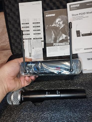 Musiqi alətləri: Shure PGX (PGX2/PGX4) simsiz mikrofon sistemi – Original - Mikrofon — 3