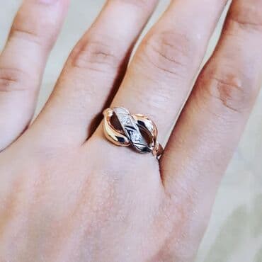 tək qaş: Toy, Üzük, Sarı qızıl, 585 Əyar — 3