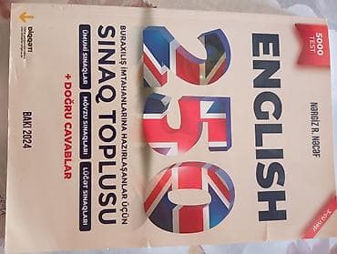 real gitara: İCİ TERTEMİZDİR Məhsul: “English 250 – Sınaq Toplusu” (Bakı, 2024) — 1