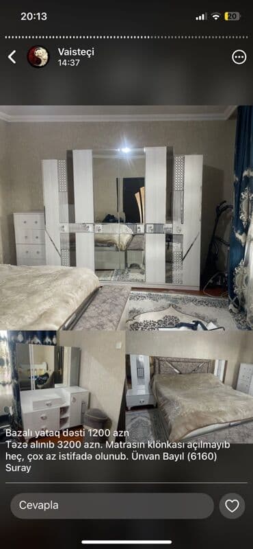 Masa və oturacaq dəstləri: Qonaq otağı üçün, 6 stul — 3