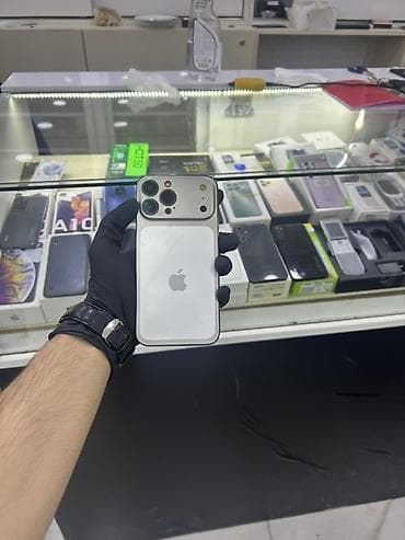 iphone pro max 13 dubai: IPhone 13 Pro Max, 128 GB, Gümüşü, Face ID — 1