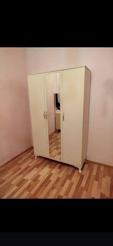 tek taxtlar: Новый, Распашной, 3 двери Прямой шкаф, Гардеробный шкаф, Азербайджан — 30