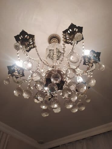 Ev üçün digər mallar: Çılçıraq, 6 lampa, Metal — 1