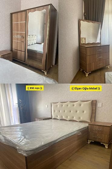 Ev üçün mebel: İkinəfərlik çarpayı, Rusiya, Yeni — 1