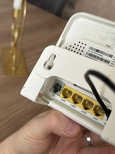 modem satilir: Nokia G-240W-C GPON Wi‑Fi router/ONT Təsvir: Adapteri ilə birlikdə — 6
