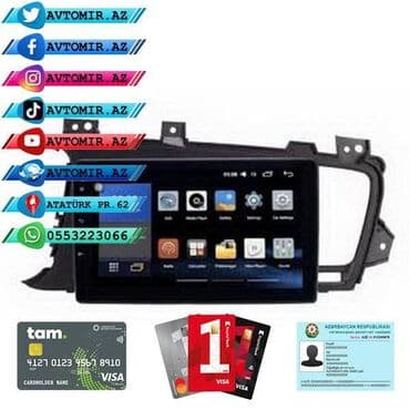 avto manitor: Hyundai optima 2011 android monitor dvd-monitor ve android monitor — 1